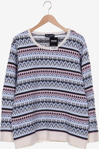 Denim Co. Sweater & Cardigan in 4XL in Blue: front