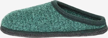 Gottstein Huisschoenen 'Wool Venture' in Groen: voorkant