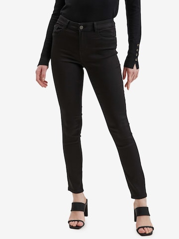 Orsay Skinny Jeans in Black: front