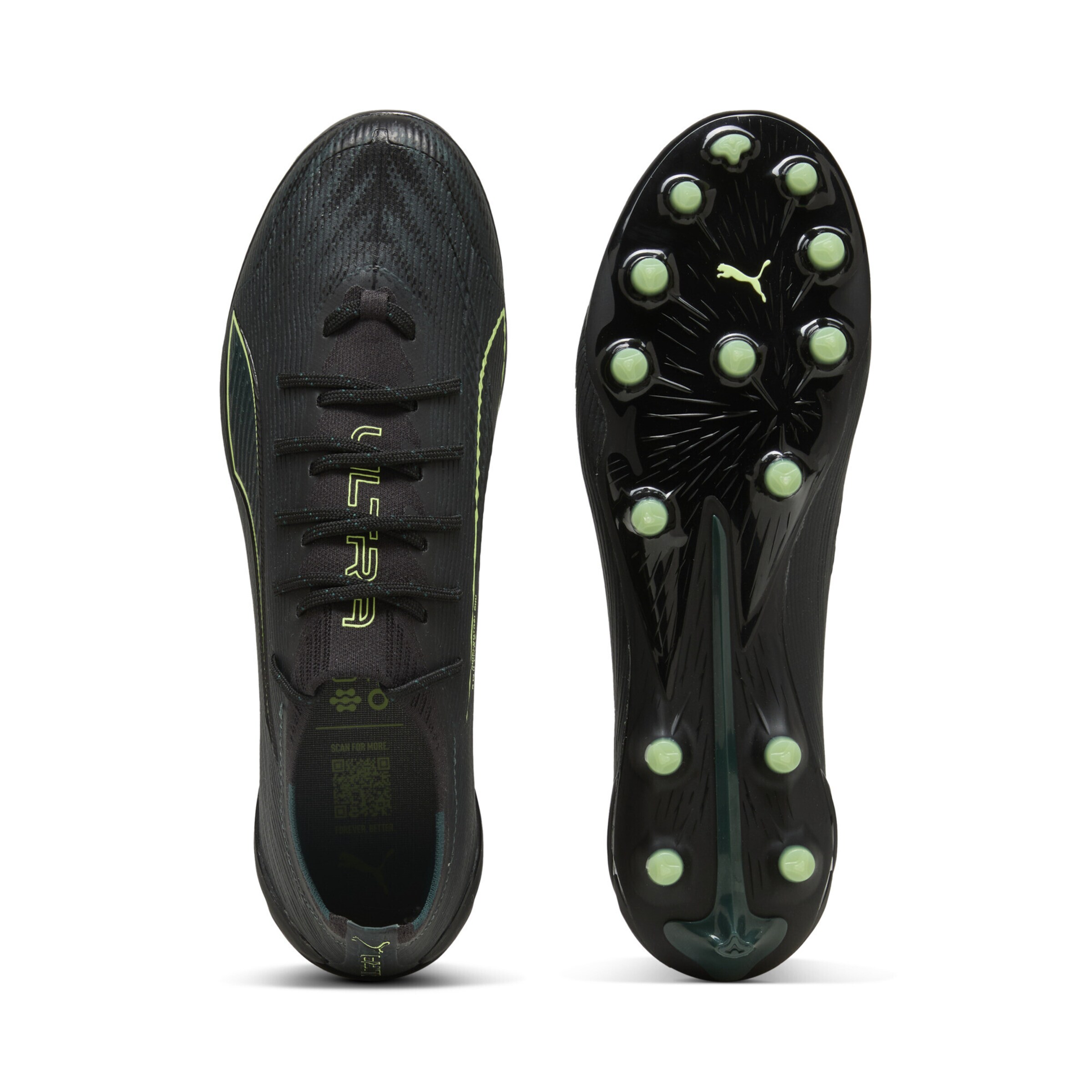 PUMA Fußballschuh 'Ultra 6 Ultimate' in Schwarz