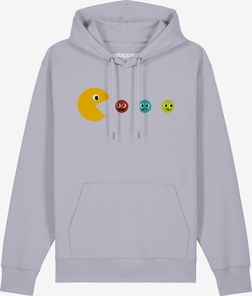 Sweat-shirt ' Pacmännchen ' Watapparel en violet : devant