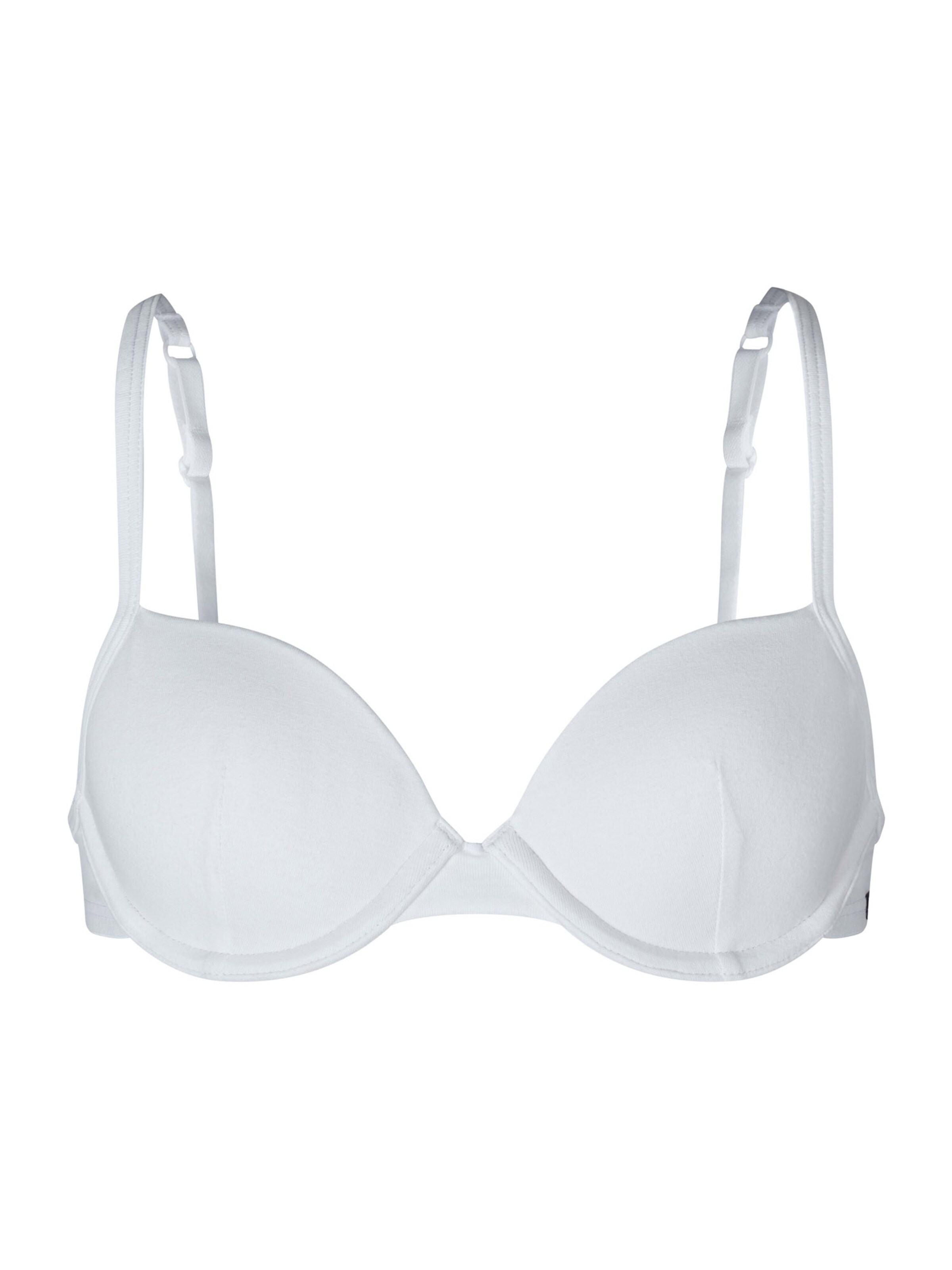 Skiny Bra in White: front