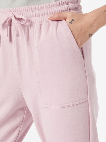 Tapered Pantaloni di 7 for all mankind in rosa