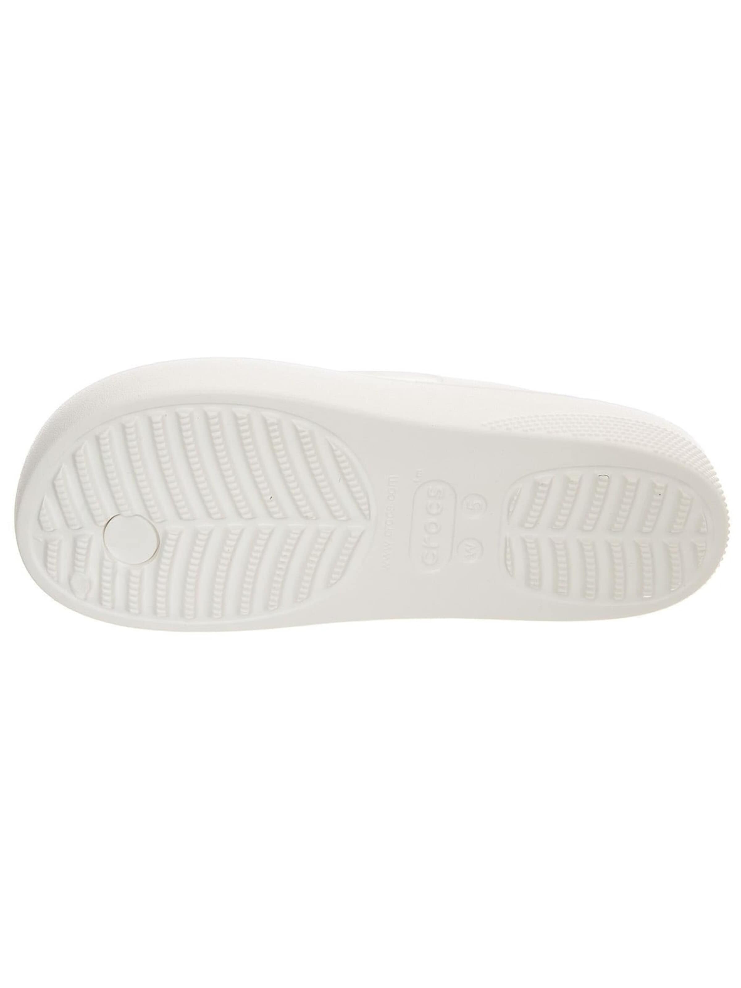 Infradito di Crocs in bianco