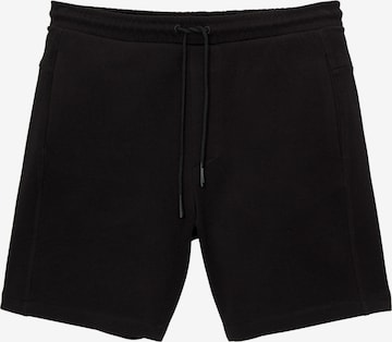 Pull&Bear Regular Byxa i svart: framsida