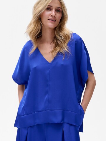 Blue Shadow Blouse in Blue