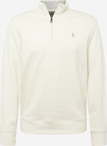 Sweat-shirt Polo Ralph Lauren en beige : devant