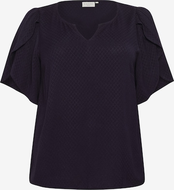 KAFFE CURVE Blouse 'KC Minna' in Purple: front