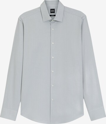 BOSS Regular Fit Hemd 'Joe' in Grau: Vorderseite