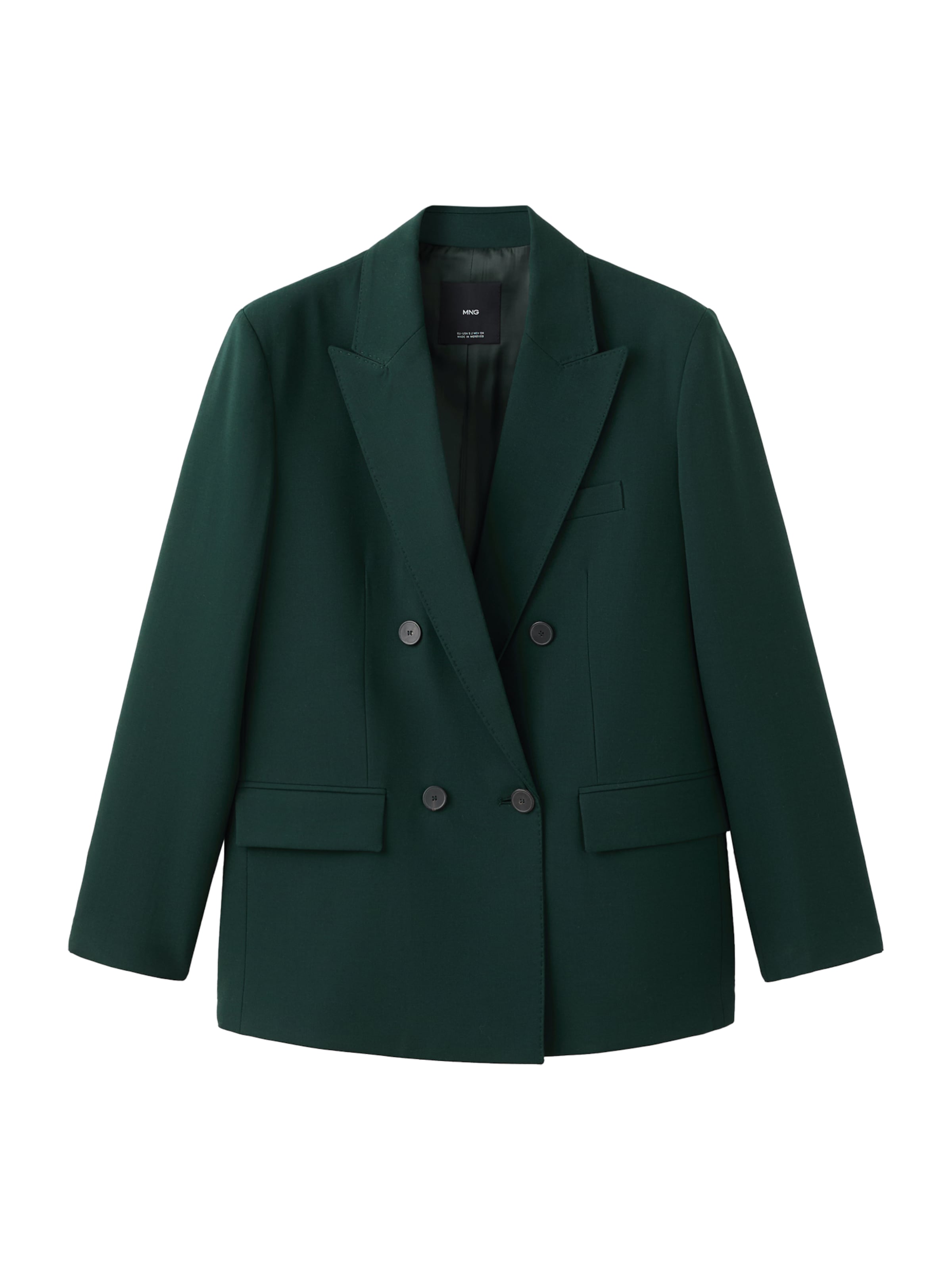 MANGO Blézer 'IRESE' - zöld: elől