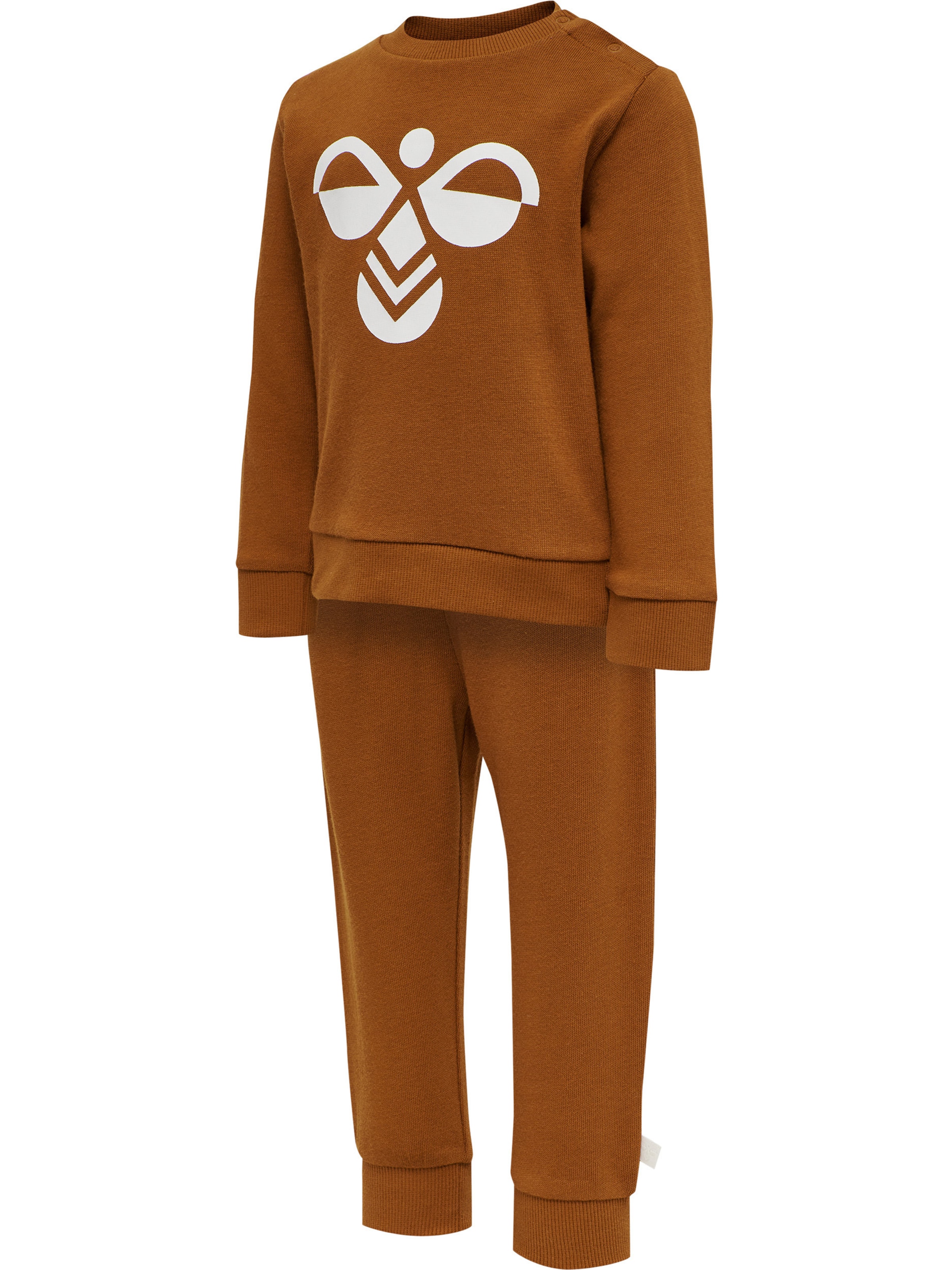 Hummel Træningsdragt i brun: forside