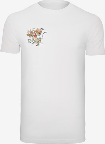 F4NT4STIC Shirt 'Tom Und Jerry' in White: front
