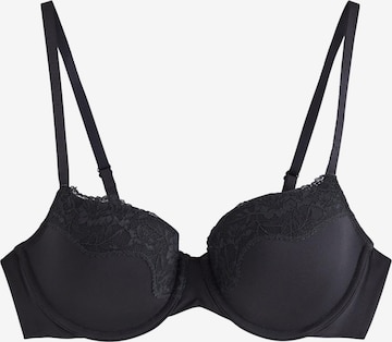 juoda Lindex Marškinėliai Liemenėlė 'Akleja Nova': priekis