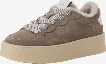 Sneaker bassa di Tamaris in beige: frontale