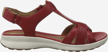 CLARKS Sandale 'Un Adorn Vibe' in Rot