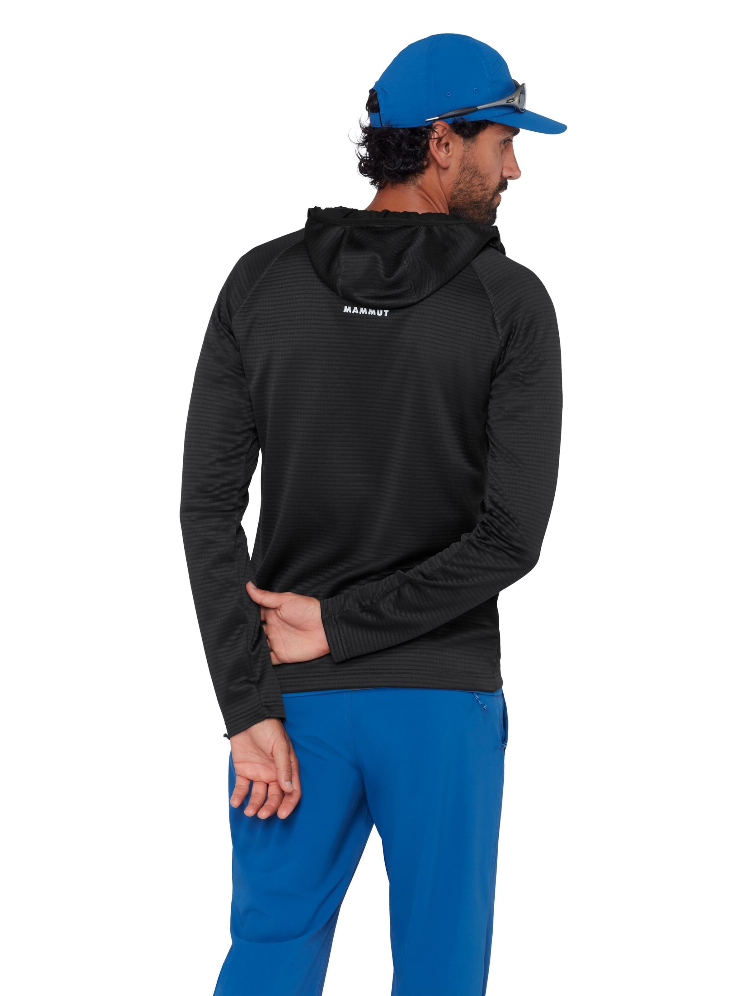 MAMMUT Funktionsfleecejacke ‘Crag' in Schwarz