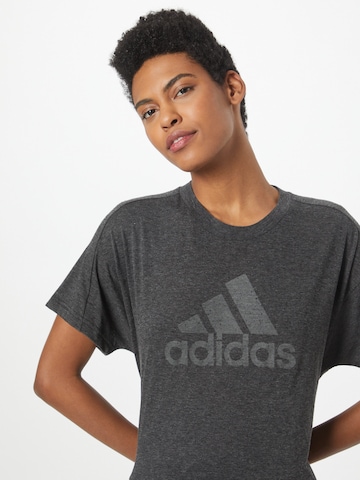 ADIDAS SPORTSWEAR - Camisa funcionais 'Future Icons Winners' em preto