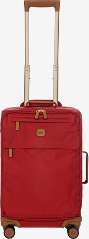 Trolley 'X-Travel' di Bric's in rosso: frontale