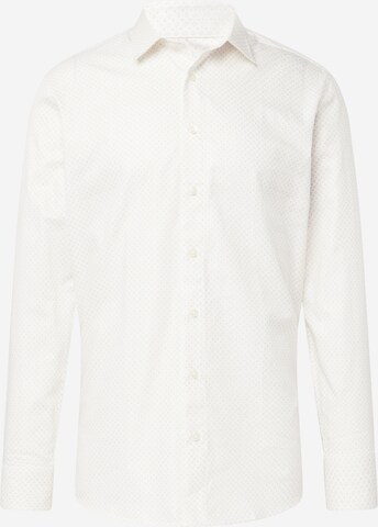 Coupe regular Chemise 'Soho-Ethan' SELECTED HOMME en blanc : devant