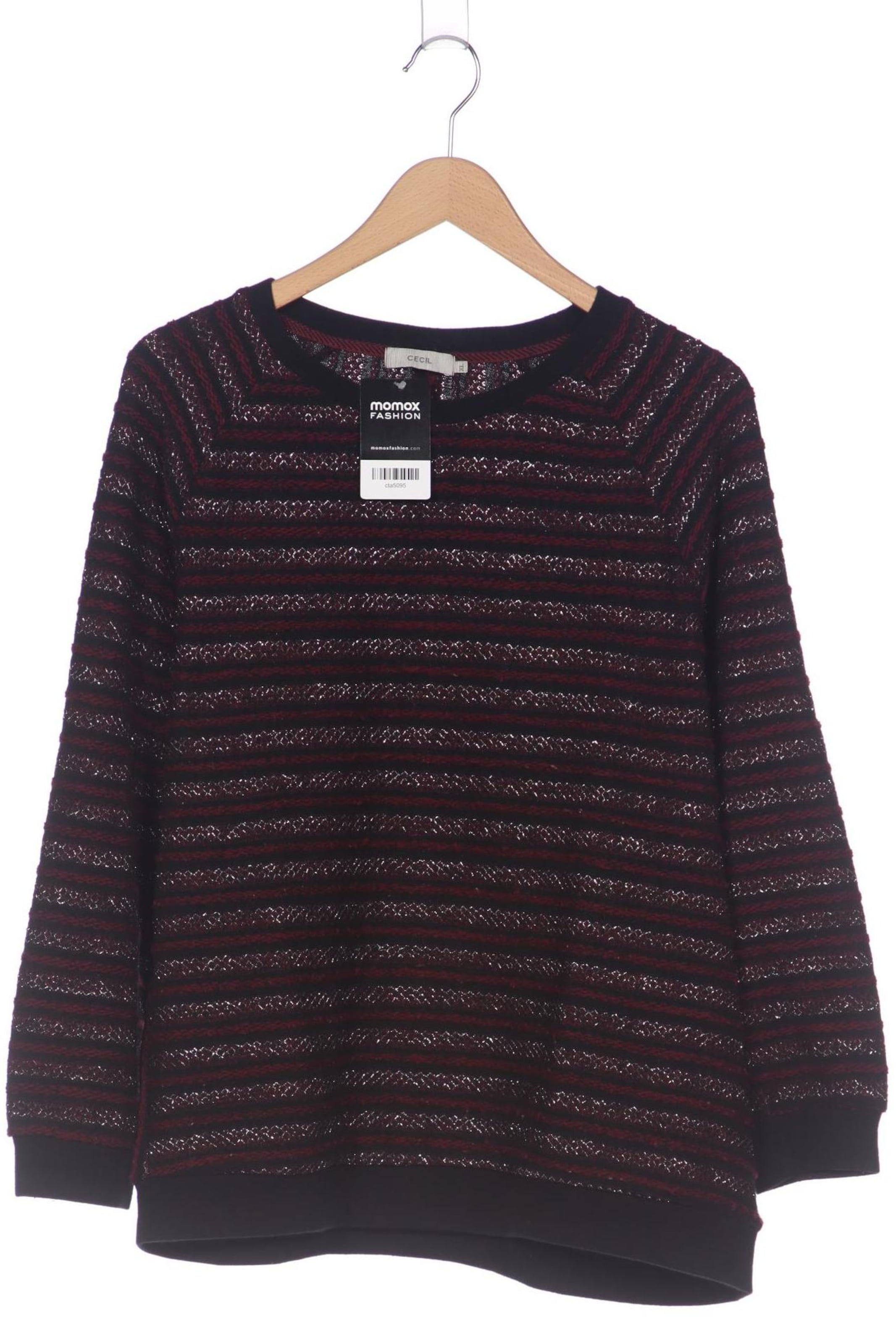 CECIL Sweater & Cardigan in XL in Black: front