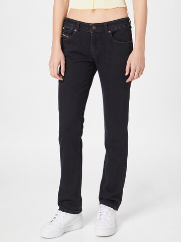DIESEL Regular Jeans in Zwart: voorkant