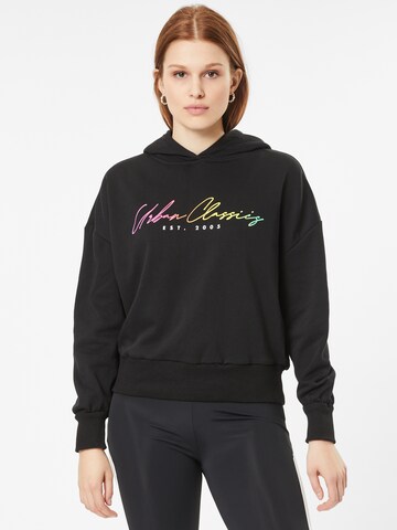 Sweat-shirt Urban Classics en noir : devant