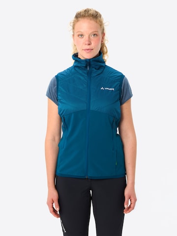 VAUDE Sportbodywarmer 'Brenva VE II' in Blauw: voorkant