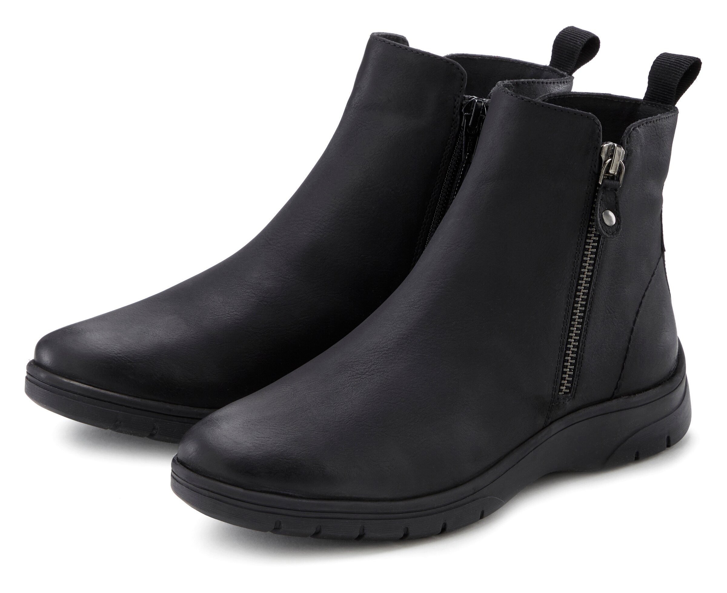 LASCANA Ankle boots σε μαύρο