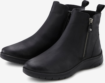 LASCANA - Botas pelo tornozelo em preto