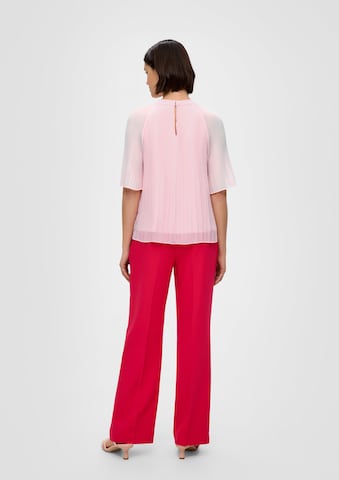 s.Oliver BLACK LABEL Blouse in Pink: back