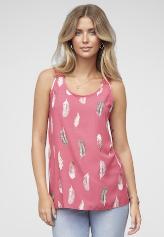 Cloud5ive Top in Pink: Vorderseite