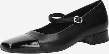 juoda VAGABOND SHOEMAKERS Balerinos 'DEBBI': priekis