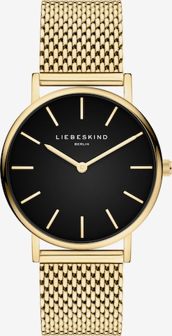 Liebeskind Berlin Analoog horloge 'Everyday' in Goud: voorkant