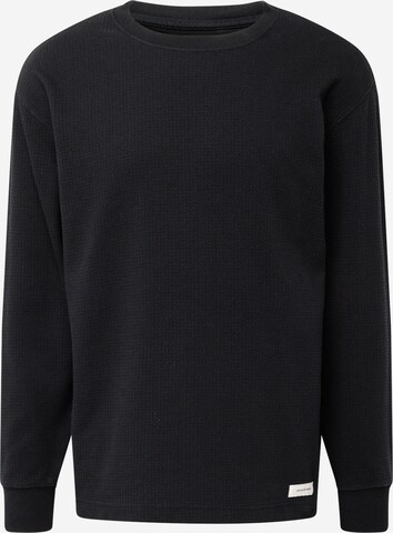 Sweat-shirt Abercrombie & Fitch en noir : devant