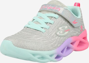 Baskets SKECHERS en gris : devant