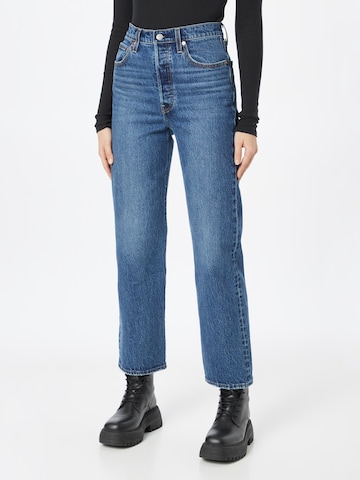 Regular Jean 'Ribcage Straight Ankle' LEVI'S ® en bleu : devant