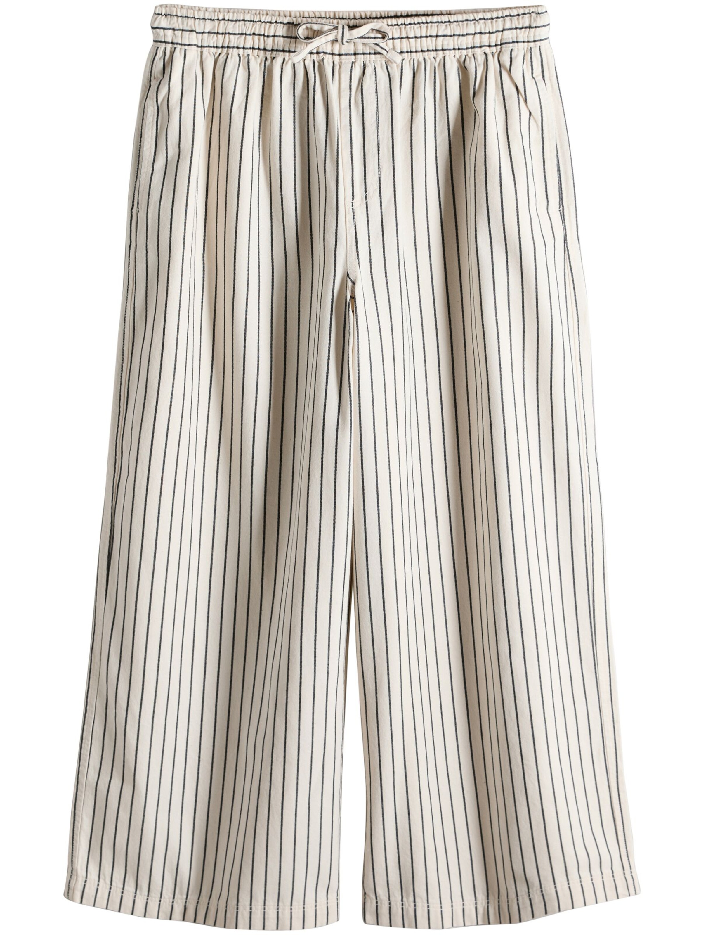 The Set Szeroka nogawka Jeansy w kolorze beżowy