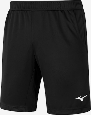 MIZUNO Szabványos Sportnadrágok 'Nara' - fekete: elől
