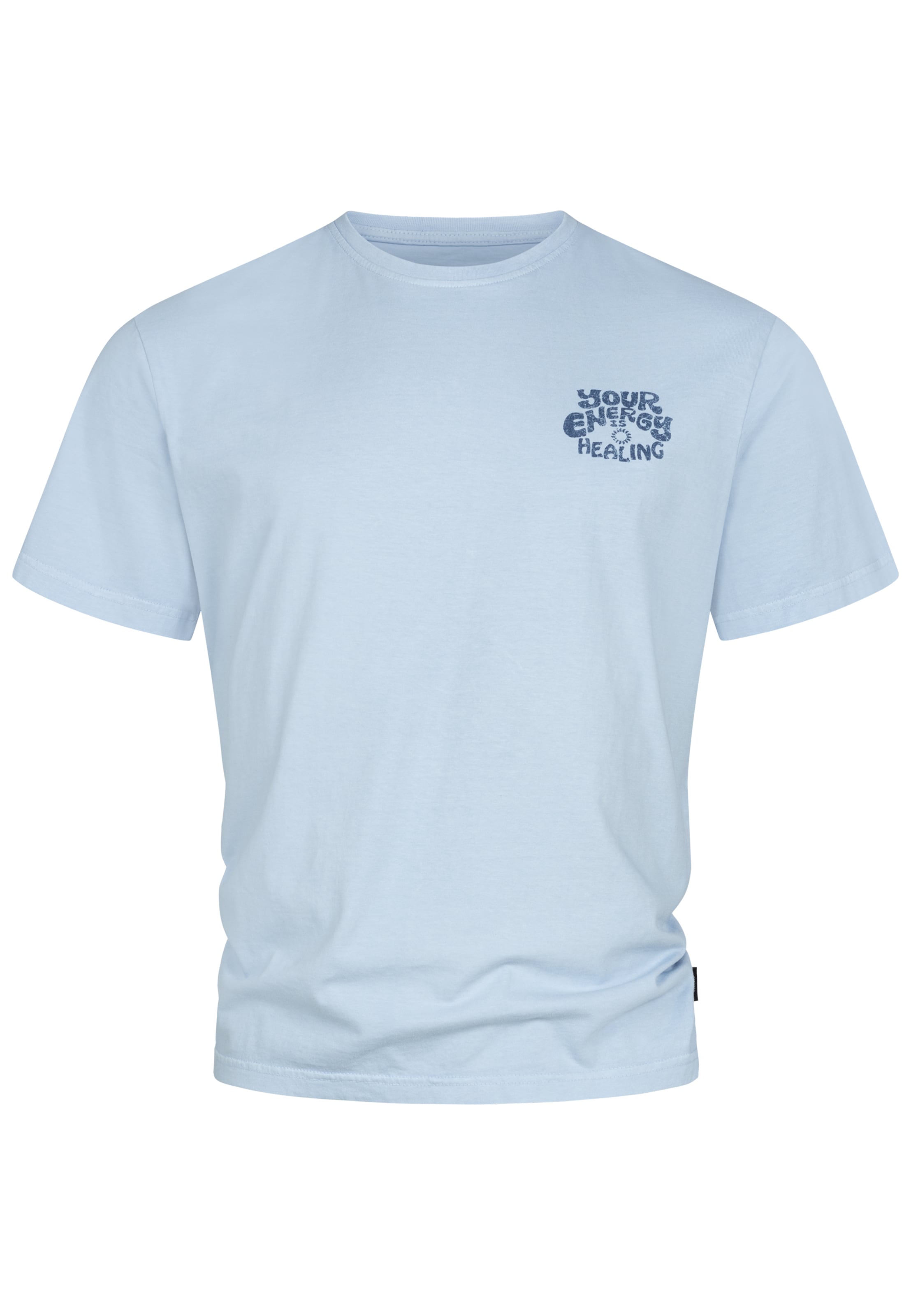 INDICODE JEANS Shirt 'Blank' in Blauw: voorkant