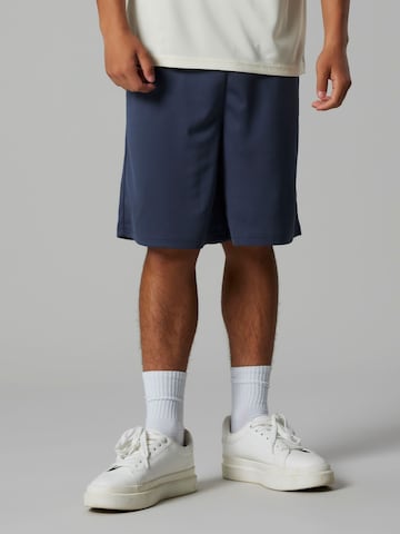 LMTD Regular Broek in Blauw: voorkant