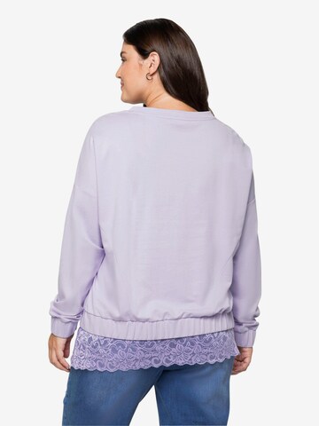 SHEEGO Sweatshirt in Purple