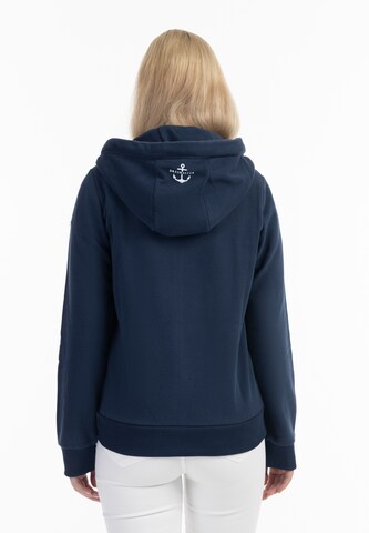 DreiMaster Maritim Sweat jacket 'Kilata' in Blue