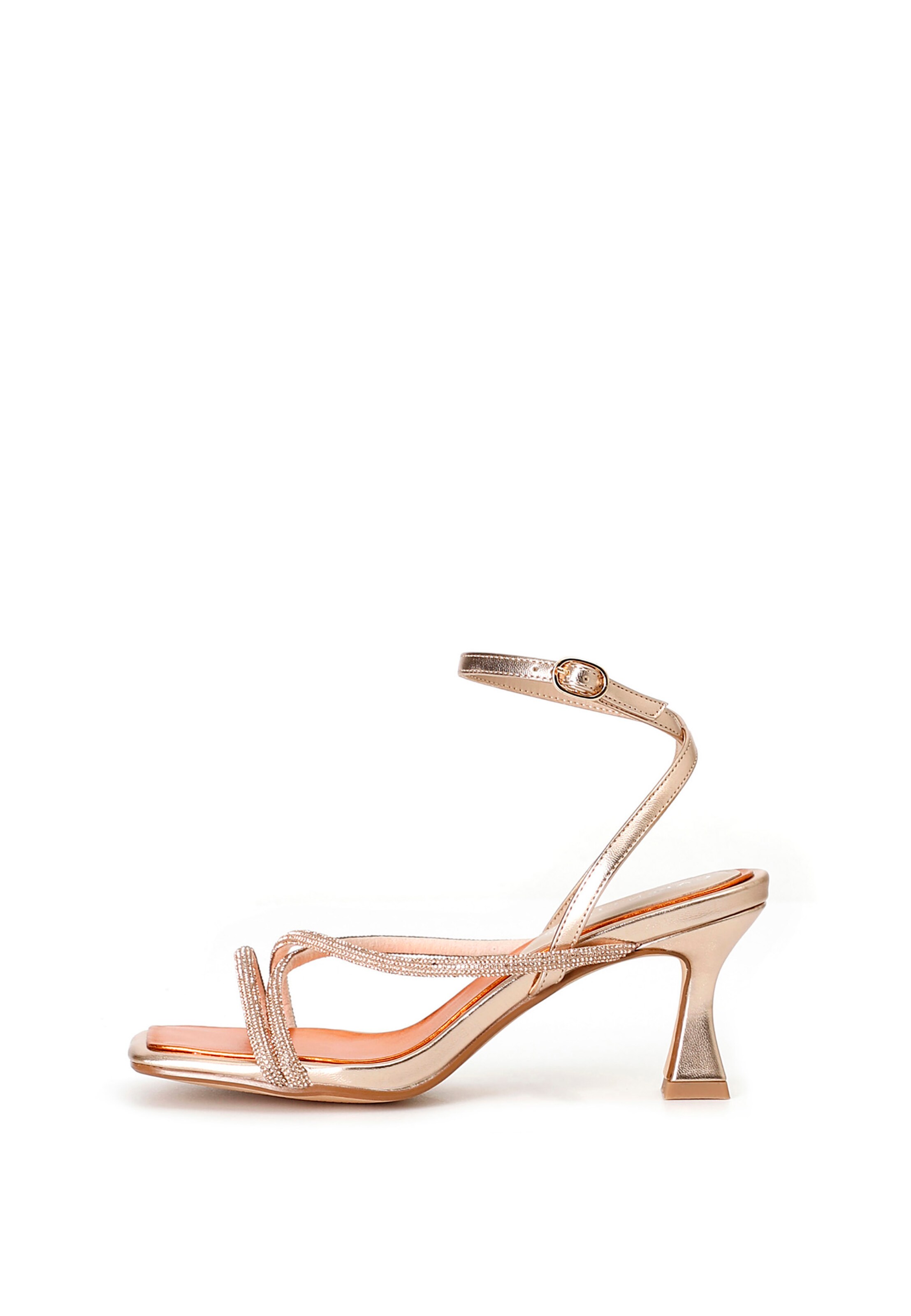 Sandalo di CAFè NOIR in rosa: frontale