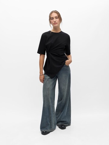 OBJECT - Camiseta 'OBJAbbey' en negro