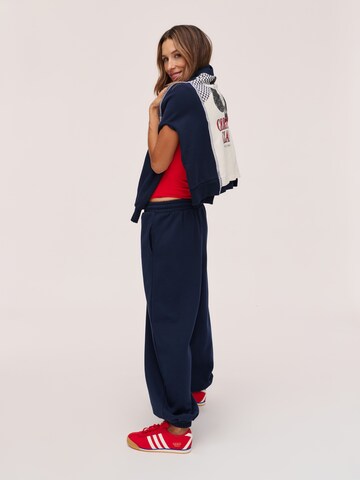 Kamila Šikl Loosefit Broek in Blauw