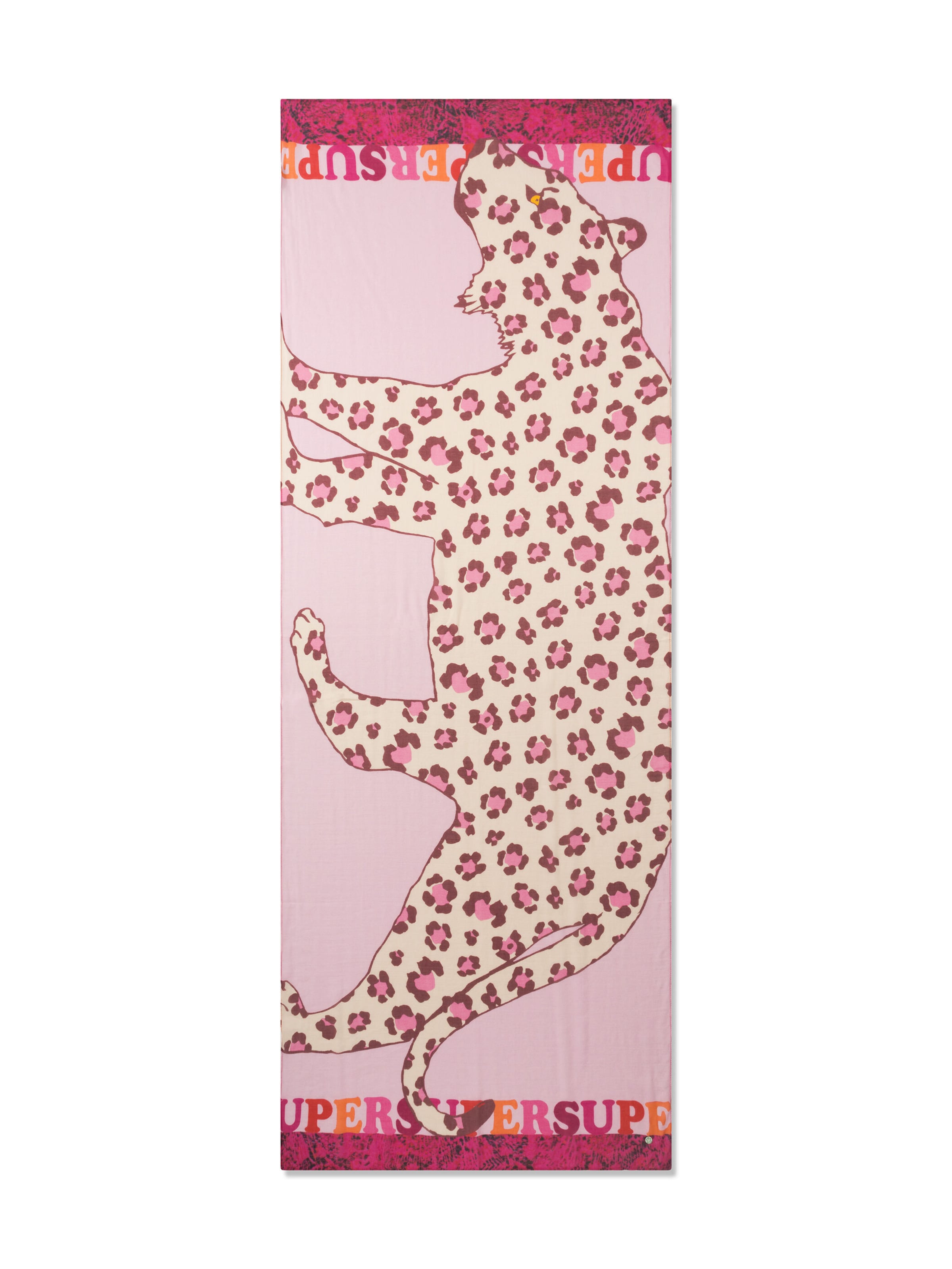 Écharpe CODELLO en rose : devant