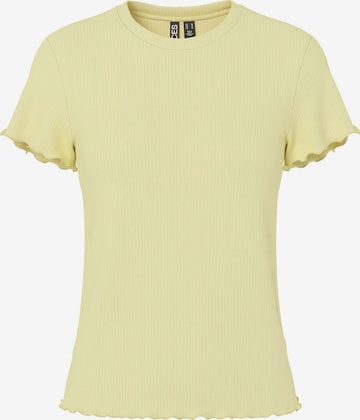 PIECES Футболка 'PCNICCA' в Желтый: спереди