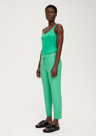 Coupe slim Pantalon s.Oliver BLACK LABEL en vert