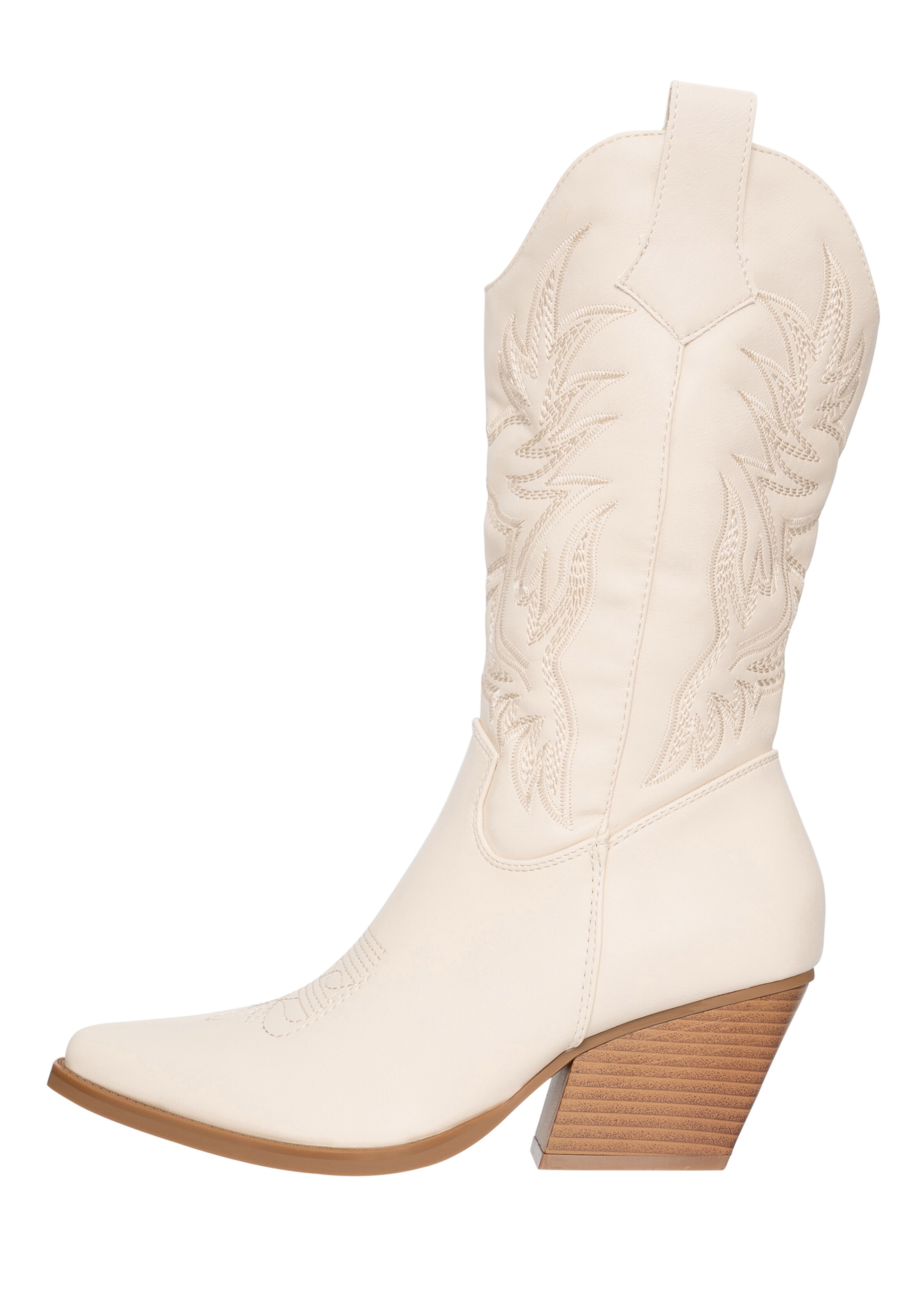 Salinyang Comwboystøvler i beige