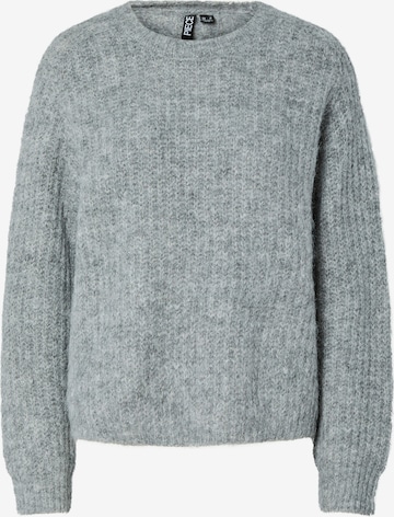 Pull-over 'CLEO' PIECES en gris : devant